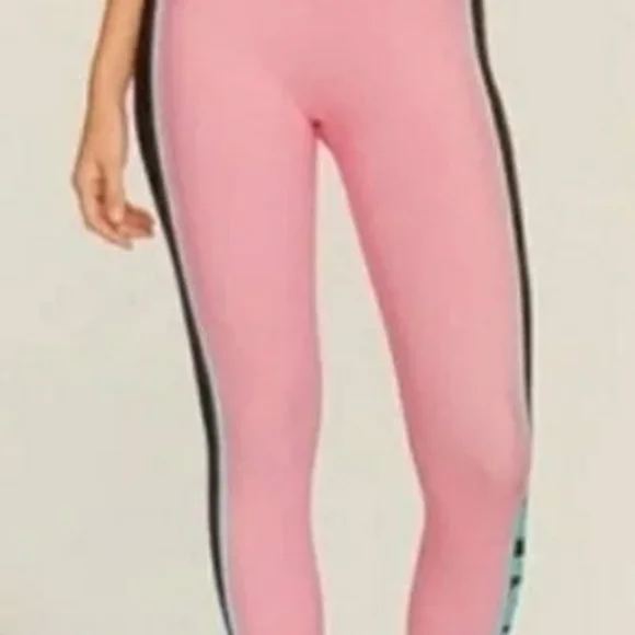 🆕 WOT🔥HURLEY🌺UPF50 🌞💦 HYBRID PINK,BLUE&TEAL❣️SZ.M🌝WORKOUT /RUNNING PANTS - Picture 5 of 8